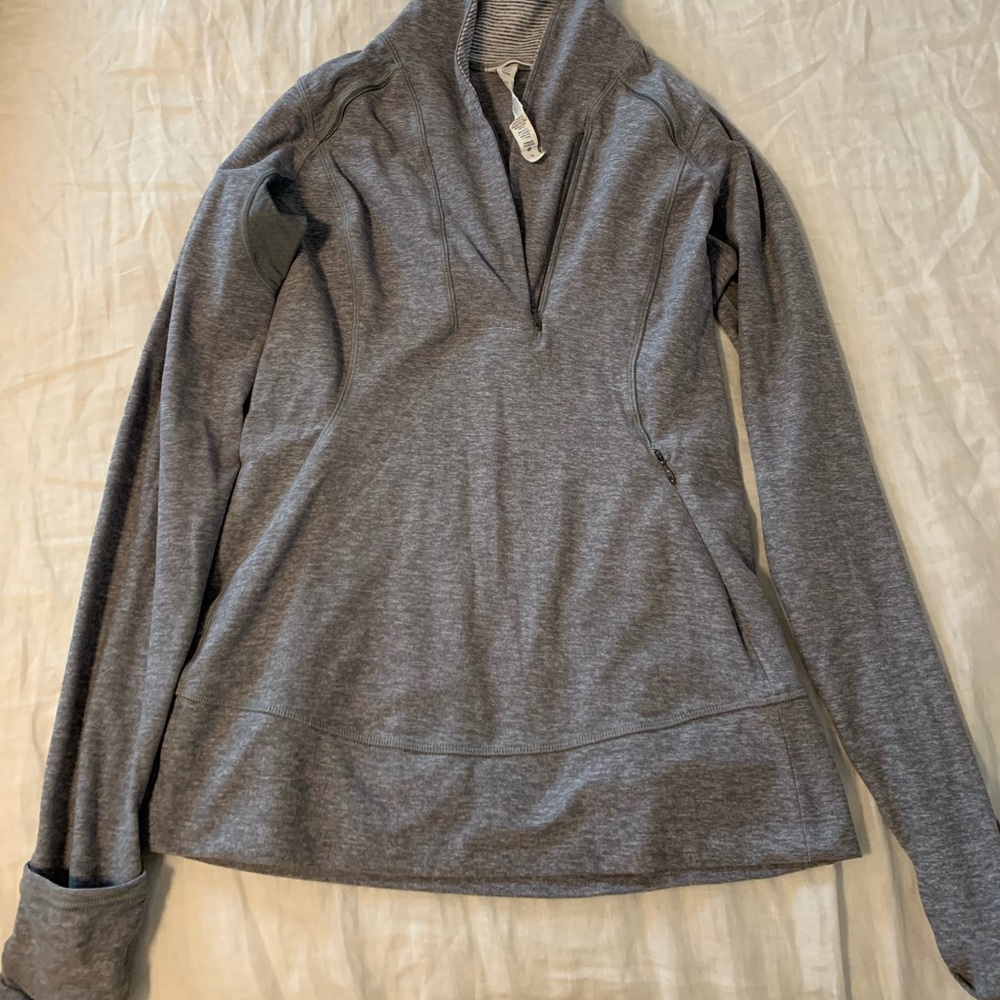 Lululemon Gray Half Zip